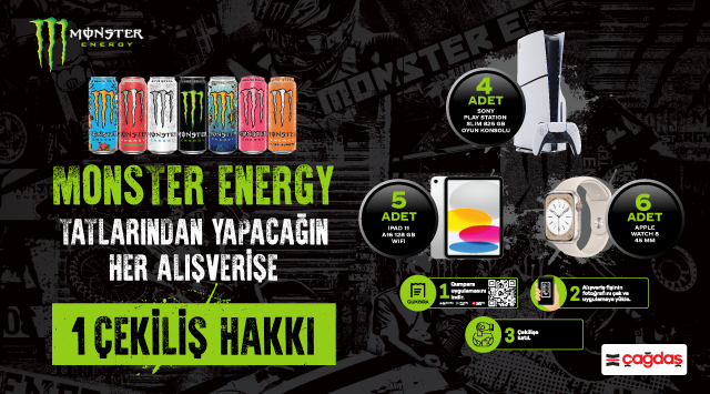 Monster Alışverişinize kampanyası