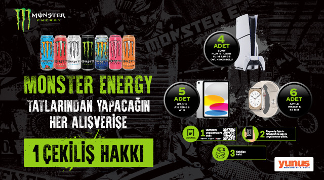 Monster Alışverişinize kampanyası