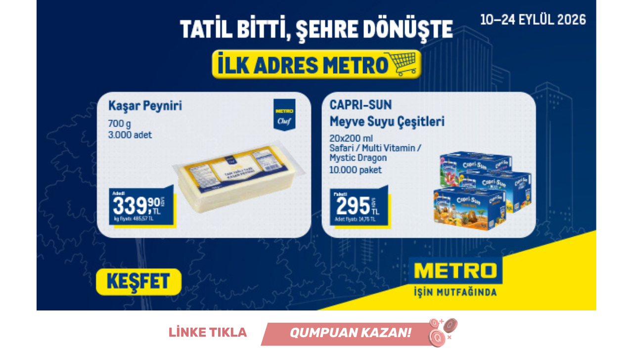 Linke Tıkla QUMPUAN KAZAN kampanyası