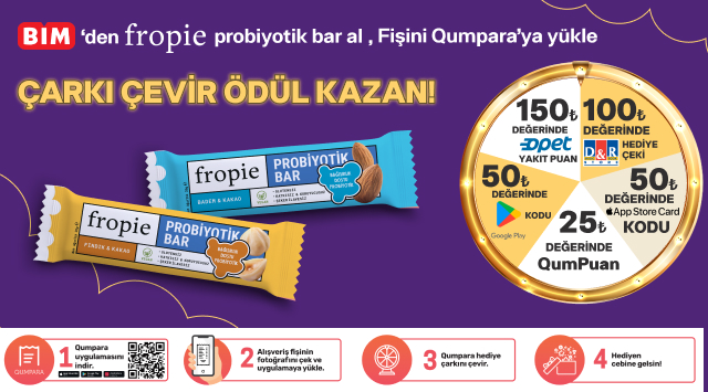 Fropie Alışverişinize kampanyası