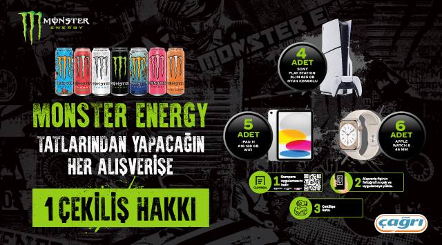 Monster Alışverişinize kampanyası