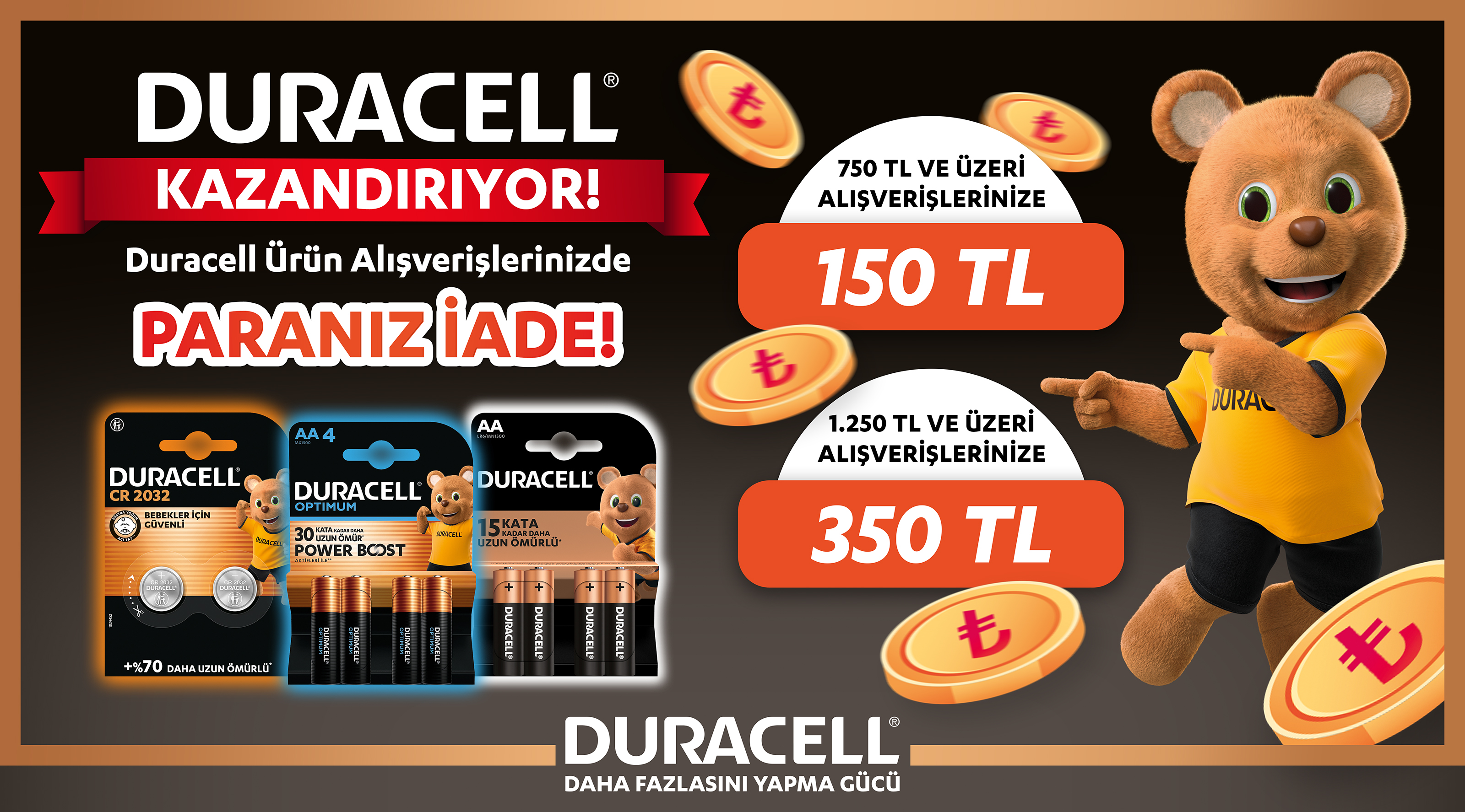 Duracell Alışverişinize kampanyası