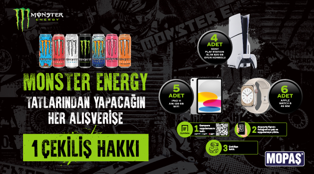 Monster Alışverişinize kampanyası